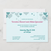 1950 Vintage Wedding Invitation Kaart (Achterkant)