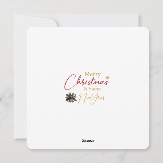 1950  vrouw met kerstgroeten feestdagenkaart (Achterkant)