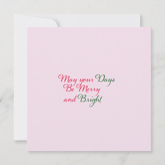 1950 Vrouw met Vlinders Kerstmis Groet Kaart (Achterkant)