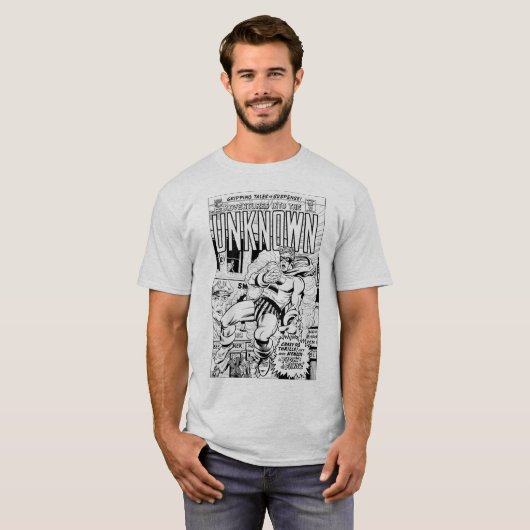 1950's 'Adventure into the Unknown' T-Shirt (Voorkant volledig)