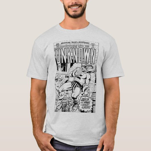 1950's 'Adventure into the Unknown' T-Shirt (Voorkant)