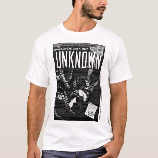 1950's Adventures into the Unknown T-Shirt (Voorkant)