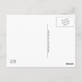 1950'S Arizona Road Trip in de woestijn Briefkaart (Achterkant)