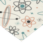 1950s Atomic Age Space Stars Wetenschap Midden eeu Tafelkleed (Gekanteld)