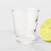 1950s Atomic Age Starburst Midcentury Modern Shot Glas (Links)