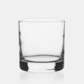 1950s Atomic Starburst Mid-century Modern Whisky Glas (Rechts)