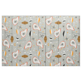  1950s atoommiddelmatig ontwerp uit de middeleeuwe stof (Fat Quarter)