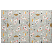 1950s atoommiddelmatig ontwerp uit de middeleeuwe stof (Fat Quarter)