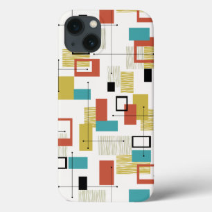 1950s atoomreëroontwerp Hoesje-Mate iPhone draagta Case-Mate iPhone Case