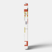 1950s atoomreëroontwerp Hoesje-Mate iPhone draagta Case-Mate iPhone Case (Achterkant / Links)