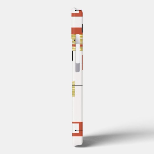 1950s atoomreëroontwerp Hoesje-Mate iPhone draagta Case-Mate iPhone Case (Achterkant / Links)