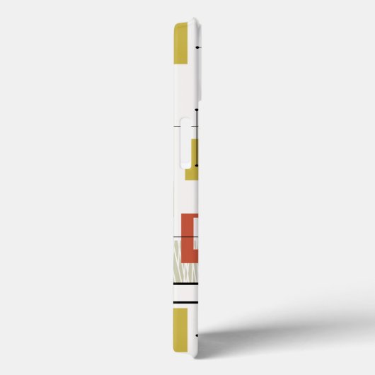 1950s atoomreëroontwerp Hoesje-Mate iPhone draagta Case-Mate iPhone Case (Achterkant / Rechts)