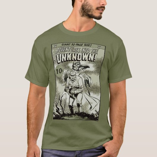 1950's Avonturen in het onbekende! T-Shirt (Voorkant)