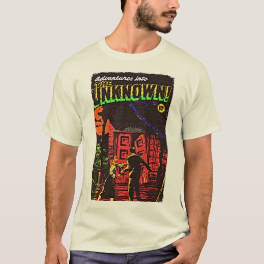 1950's Avonturen in het onbekende! T-Shirt (Voorkant)