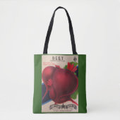 1950s beet de druk van het zaadpakket tote bag (Voorkant)