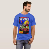 1950's BEWARE Horror Comic T-Shirt (Voorkant volledig)