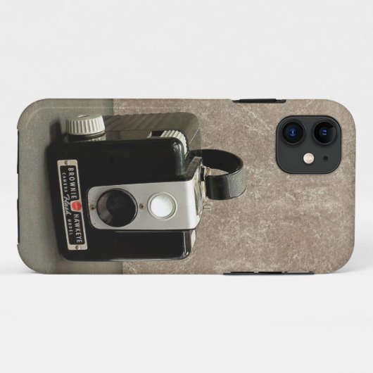 1950's Brownie Hawkeye Case-Mate iPhone Case (Achterkant (horizontaal))