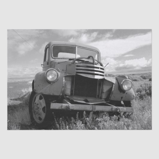 1950's Chevy Vrachtwagen Foto Gift Bag Tissuepapier (Voorkant)