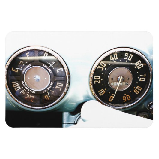 1950's Classic Pickup Truck Dashboard Magneet (Horizontaal)