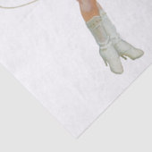  1950s Cowgirl depapier Tissuepapier (Detail)