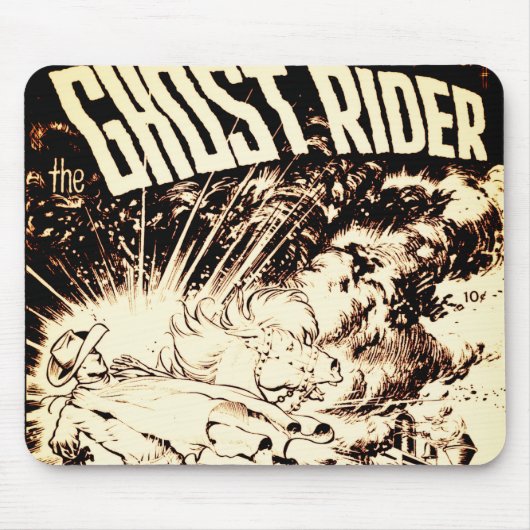 1950's de Ghost Rider muismat (Voorkant)