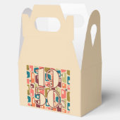 1950s Decade Design Bedankdoosjes (Geopend)