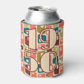 1950s Decade Design Blikjeskoeler (Blikje Voorkant)