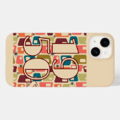 1950s Decade Design Case-Mate iPhone Case (Achterkant (horizontaal))