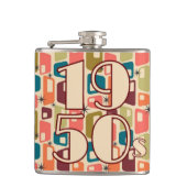 1950s Decade Design Heupfles (Voorkant)