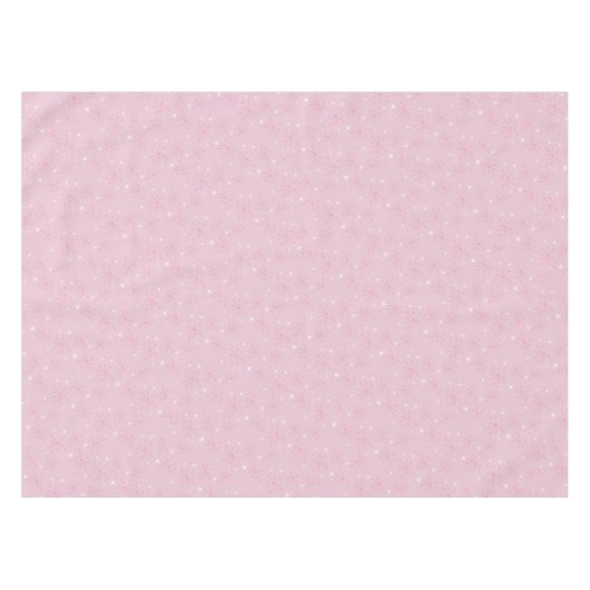 1950s Diner Roze Ster Verjaardag Tafelkleed – Retr (Voorkant (Horizontaal))