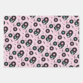 1950s Diner Verjaardag Wrapping Paper Sheets - Ret (Voorkant)