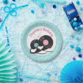 1950s Diner Zadelschoenen Verjaardag Papier Borden Papieren Bordje (Feest)