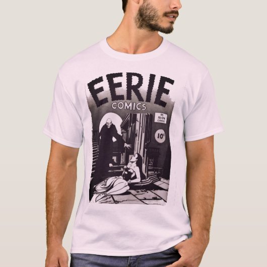 1950's EERIE Comics Graphic T-shirt (Voorkant)