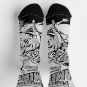 1950's 'Fighting American' Action Comic Socks Sokken (Top)