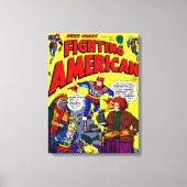1950's Fighting American Canvasprint Canvas Afdruk (Voorkant)