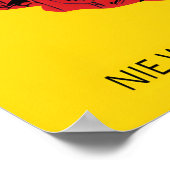 1950s German Election Poster Never again! Labour (Hoek)