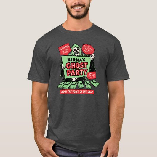 1950s Ghost Party Drive-In T-Shirt (Voorkant)