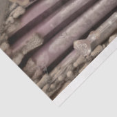 1950's Glam Woman's Beauty Lila Portret Tissuepapier (Detail)