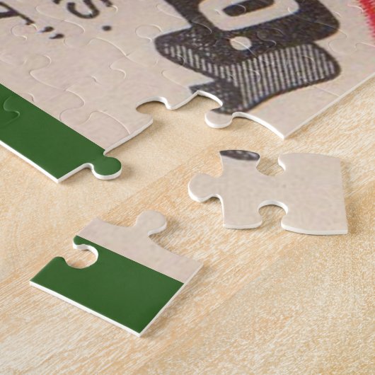 1950s het zaadpakket beet druk legpuzzel (Zijkant)