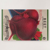 1950s het zaadpakket beet druk legpuzzel (Horizontaal)