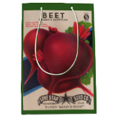 1950s het zaadpakket beet druk medium cadeauzakje (Voorkant)