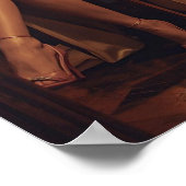 1950s Hollywood Starlet Pin-Up – Retro Poster (Hoek)