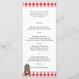 1950s  Jukebox Bruiloft Menu