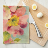 1950s Keuken  Retro Bloemen Theedoek (Quarter Fold)