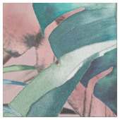  1950's Key Largo Banana Leaf Fabric Stof (Close Up)