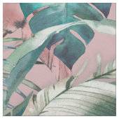  1950's Key Largo Banana Leaf Fabric Stof (Swatch)