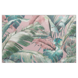  1950's Key Largo Banana Leaf Fabric Stof