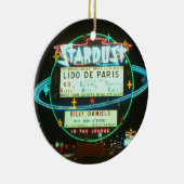 1950's Las Vegas Stardust Casino Neon Sign Keramisch Ornament (Rechts)