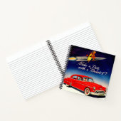 1950s Maak een date met Rocket 8 Notitieboek (Binnen)