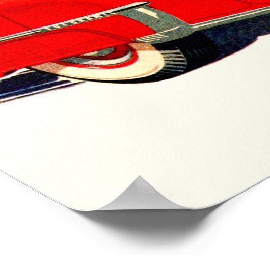 1950s maak een datum met Rocket 88 Poster (Hoek)